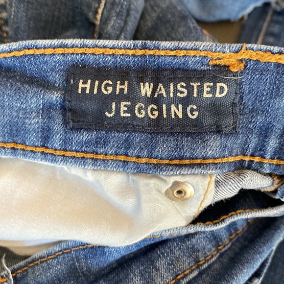 Aeropostale Sz 10 long high waisted jeggings - Picture 8 of 10